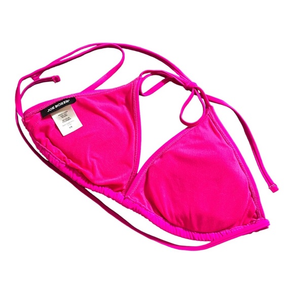 Barbie Pink Triangle Swim Top L - Picture 3 of 4